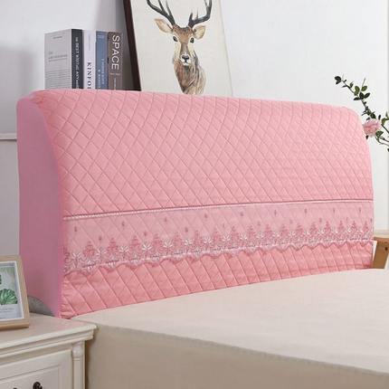 全包床头罩布艺软包床头防尘罩1.5米1.8米弹力靠背套实木床头罩