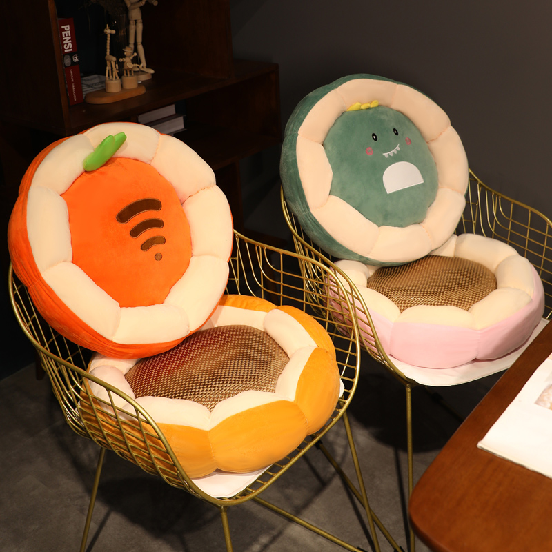 凉席坐垫c办公室久坐不累座椅垫子学生椅子屁股地上榻榻米屁垫蒲