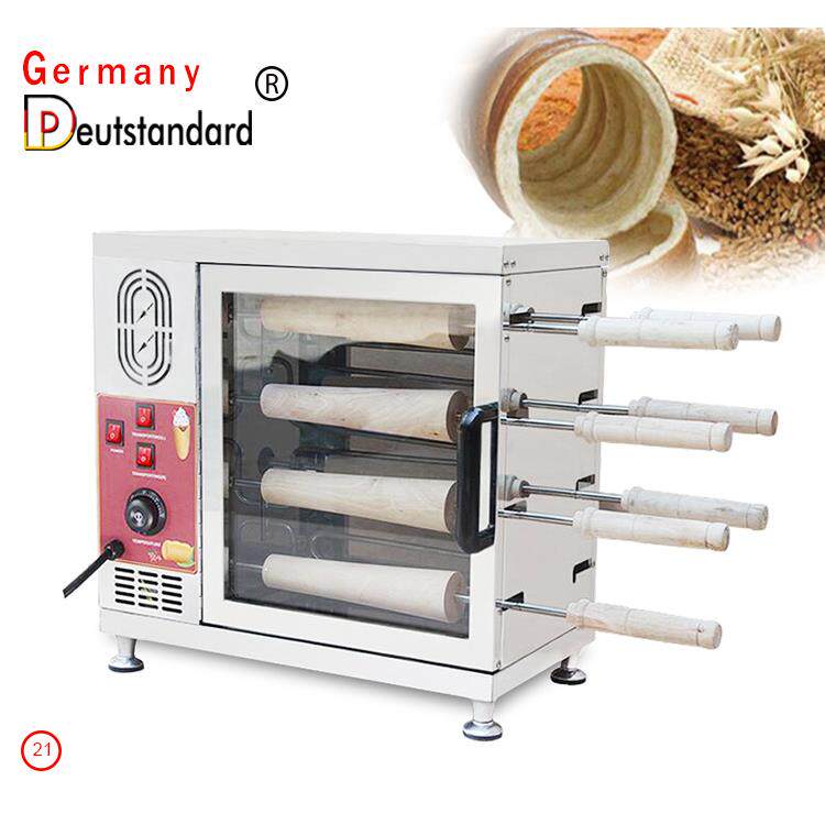烟囱面包圈机烤面包机面包圈机器烤面包机器烤面包圈立式烟囱卷机