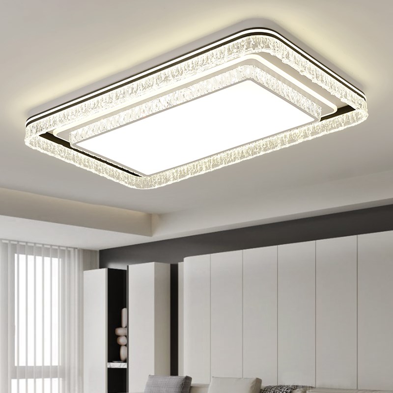 客厅主灯2025新款大厅意式轻奢高级感现代简约餐厅U灯大气灯具全