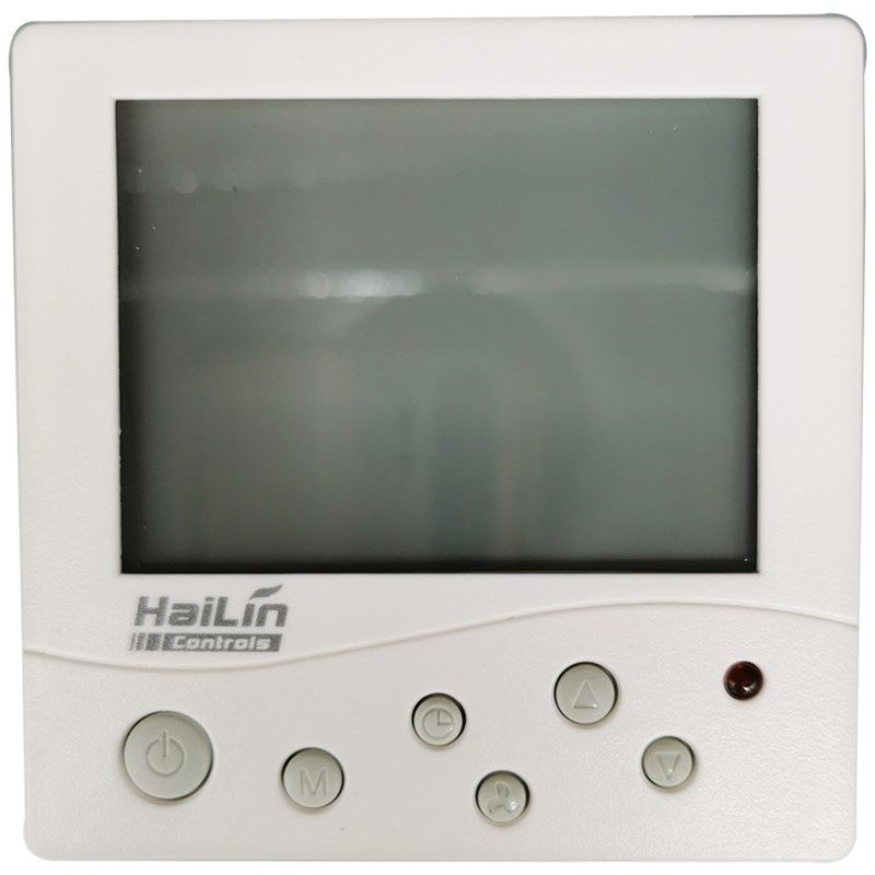 24V液晶温控器HL8001DB2-L-MD中央空5联网R48调温控开关面板A