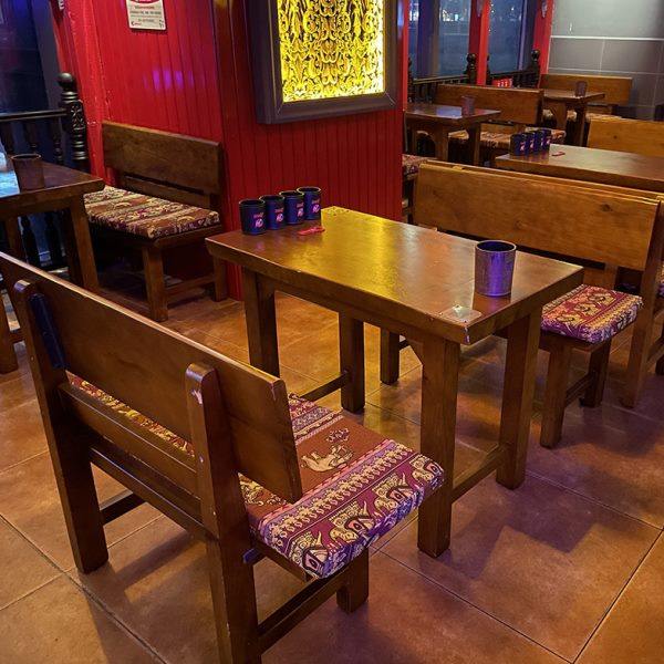 实木桌椅海伦司小酒馆清吧酒吧东南亚风海伦斯酒馆工业风烧烤卡座,商业/办公家具,酒吧桌,淘宝优惠券,粉丝福利购,淘宝优惠卷