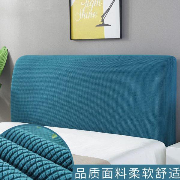 全包床头罩简约现代欧式防尘罩弹力布保护套1.8m1.5米软包床头套,居家布艺,床头罩,淘宝优惠券,粉丝福利购,淘宝优惠卷