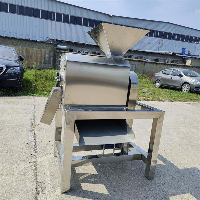 榴莲泥加工大型去渣打浆机樱桃李山楂黄皮果工业去皮去核打浆机