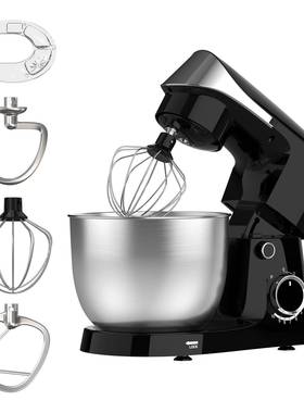 打蛋揉面厨师机和面StandMixer搅拌机立式家用机料理机多用途静音