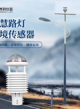 气象传感器变电站户外智慧电力灯杆超声波风速仪户外微型气象仪