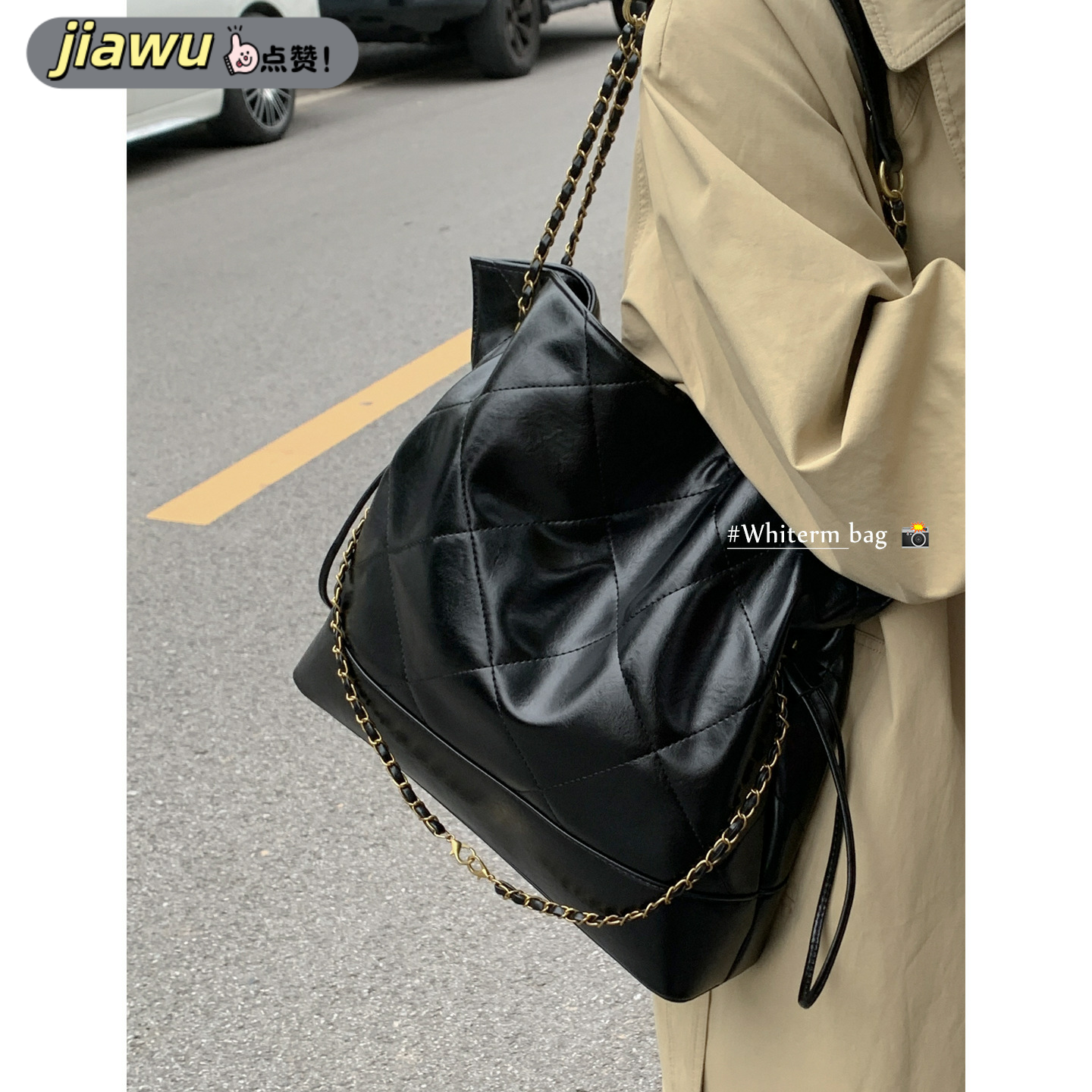 新款秋冬大容量链条包女士包包简