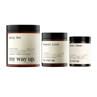 My Way Up肝肠舒护套装有机草饲牛肝胶囊益生粉呵护肠道健康