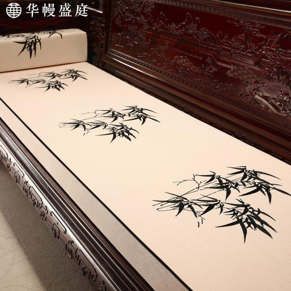 中式红木沙发坐垫高端轻奢罗汉床专用垫子实木家具沙发垫座垫定制,居家布艺,沙发垫,淘宝优惠券,粉丝福利购,淘宝优惠卷