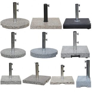 户外太阳伞大理石伞座中柱伞遮阳伞底座配件固定配重加重压重底座
