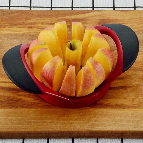 特大号切苹果神器苹果切片器水果分割器多功能不锈钢去核器刀削