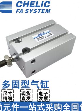 CHELIC气立可多固型气缸NQ10/NQ16/NQ20/NQ25/NQ32*10*20*30-SD2