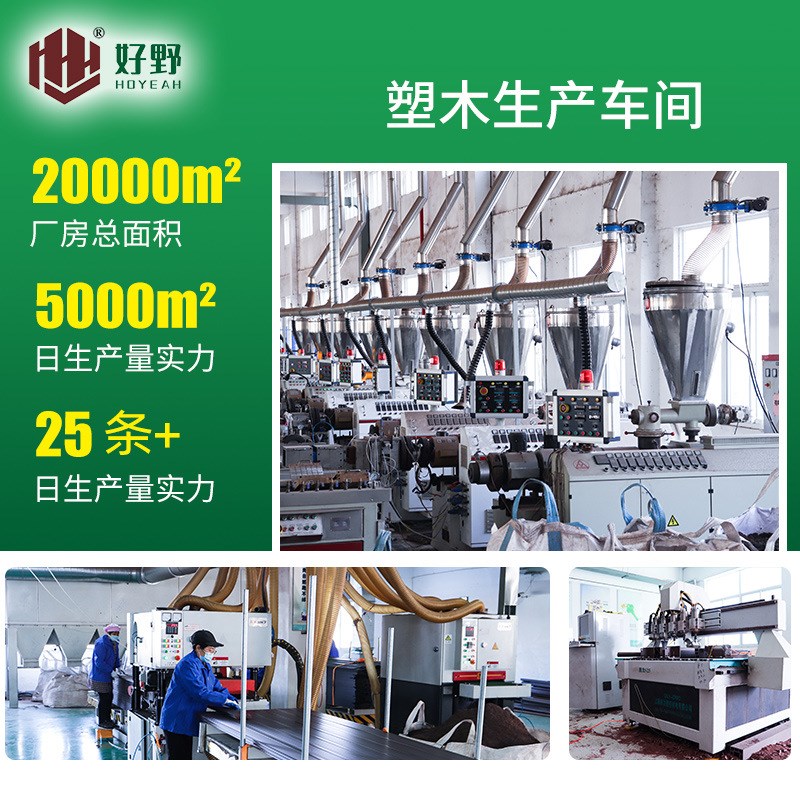 户外木塑地板室外防滑防火阳台地板走廊工程塑木板塑木地板工厂