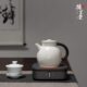 德茗堂猫二代迷你电陶炉茶炉铁壶烧水煮茶电磁炉电热炉光波炉