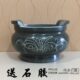 20CM石香炉 石雕香炉青石头圆形带耳朵香炉12 墓地祭祀石香炉 包邮