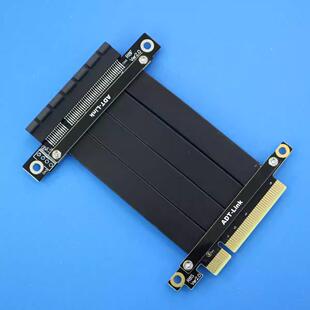 PCI-E 3.0 4.0 x8延长线 pcie Riser卡 8x ADT-Link/尔达特