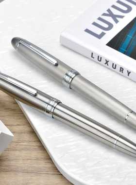 意斯华Asvine J16 钛合金活塞上墨JOWO尖钢笔 成人高档商务签字笔