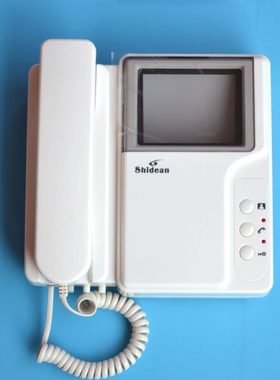 原装视得安SD-788黑白可视对讲门铃SD-980R3BS彩色7寸面板显示屏