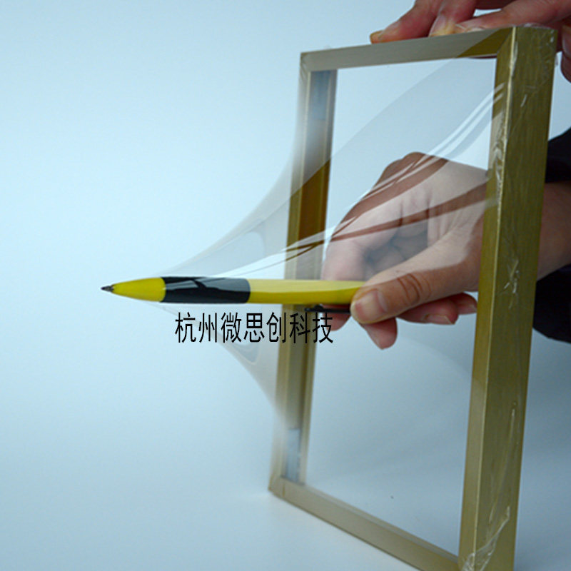 PDMS薄膜低模量纯有机硅胶膜透A明拉伸弹性膜柔性电子基底微流控