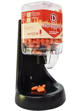 DL-500P耳塞分配器38分呗500个耳塞桶装隔音工厂车间酒店研磨耳塞