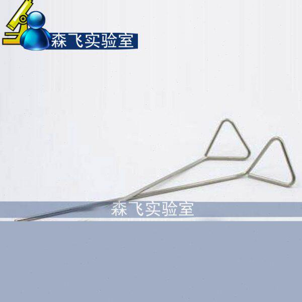 【实验耗材】不锈钢涂抹棒 三角涂布棒 培养皿涂布棒