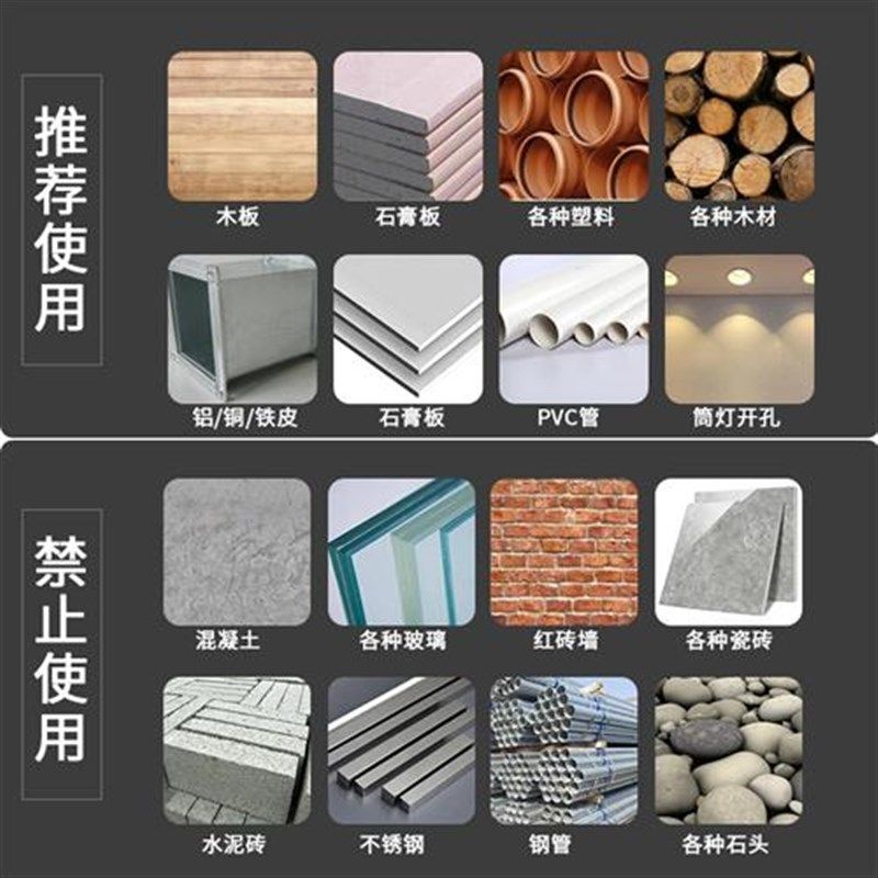 双金属开孔器木工金属塑料石膏钻头175 180 185 190 195 200 205