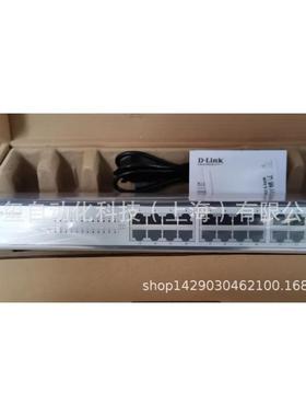友讯D-LINK DES-1024R+ 24口 100M 以太网快速交换机 百兆交换机