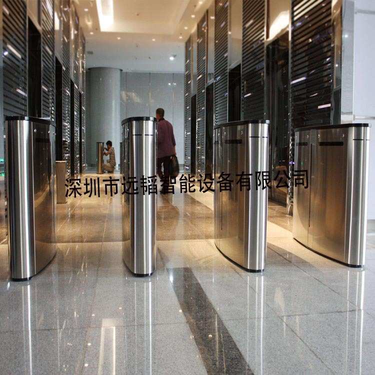 人行通道刷卡翼闸 全高旋转闸摆闸 超市感应门 门禁考勤翼闸机