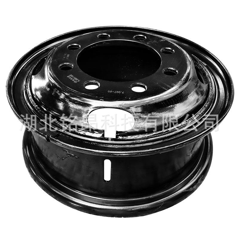 东风EQ1118天锦EQ1120轮胎钢圈7.00T-20车轮轮辋越野汽车轮毂总成