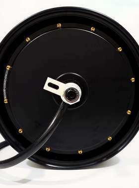 电机12寸1500w2000w3000w4000W5000W磁钢瓦片宽钢圈粗轴加长