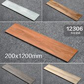 客厅木纹砖200x1200木纹条现代仿实木瓷砖全瓷直边办公室木地板砖