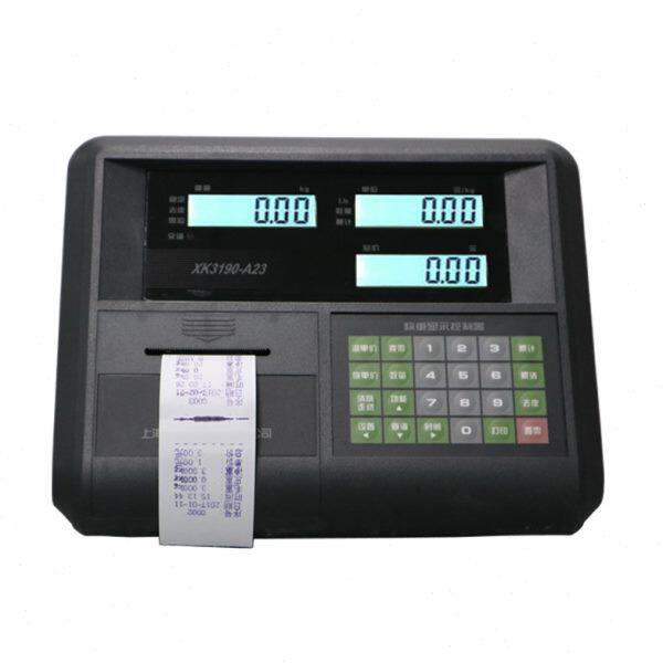 上海耀华XK3190A23P打印仪表计价带打小票称重显示器电子秤榜头