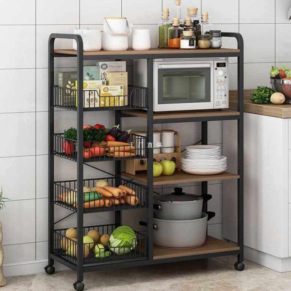 厨房多功能置物架落地多层简易货架锅具储物架蔬菜篮子架子收纳架,厨房/烹饪用具,果蔬置物架/篮/框,淘宝优惠券,粉丝福利购,淘宝优惠卷