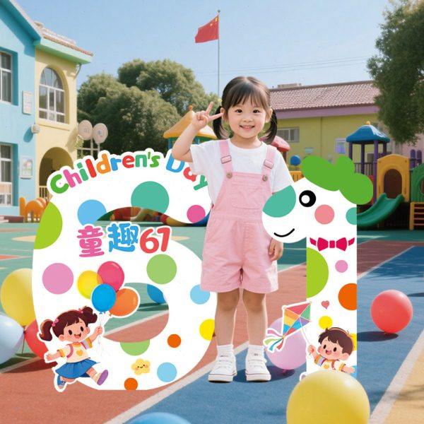 61儿童节数字KT板居家氛围拍照道具幼儿园教室门口环创气球铝膜,节庆用品/礼品,装扮布置套餐,淘宝优惠券,粉丝福利购,淘宝优惠卷