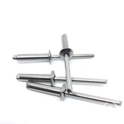 304不锈钢抽芯铆钉拉钉全钢抽芯铆钉GB12618开口型扁圆头抽芯铆钉