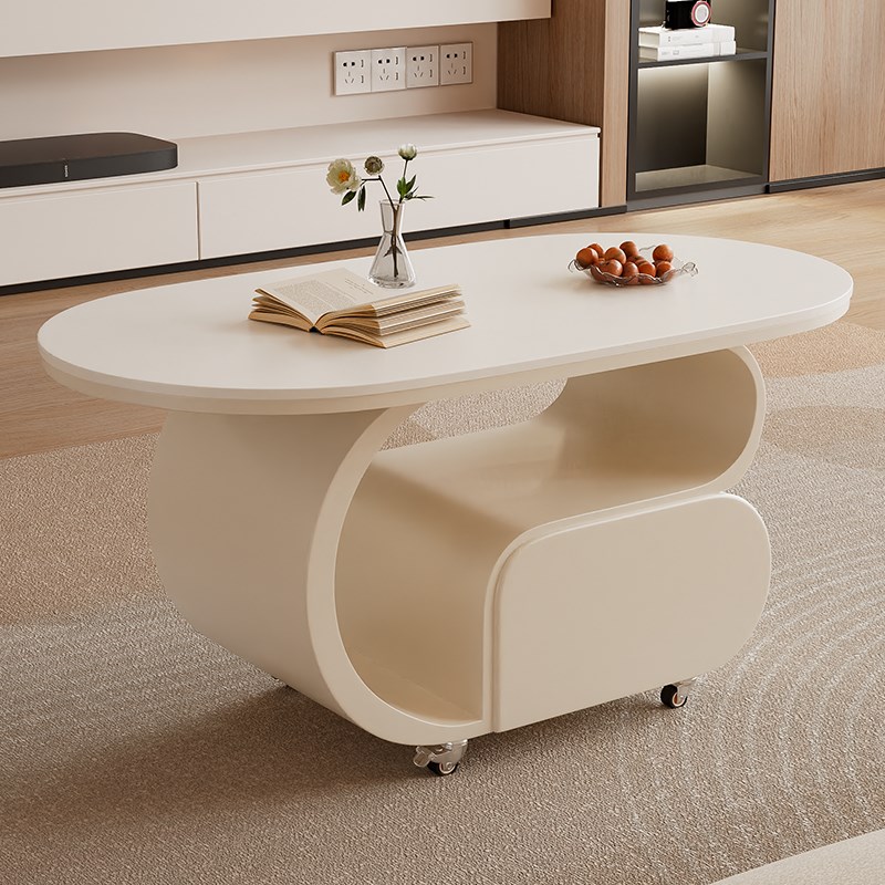 2025新款高端茶几小桌子可移动边几柜H沙发边柜家用客厅小户型侧