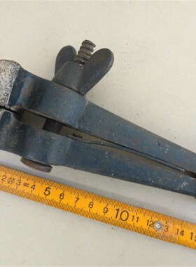 八九十年代老货手老虎钳手拿钳w50mm重型铸钢老虎钳多用固定加紧