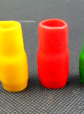 国标优质 端子软护套 冷压端子绝缘护套V-125mm2 120平方 100只