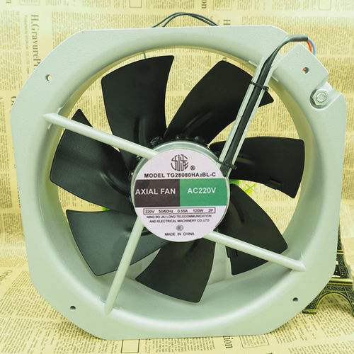 TG28080HA2BL2C轴流风风120W -20V/380V配电柜散热排机扇28cm