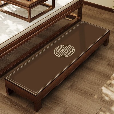 新中式地垫台阶防滑保护垫沙发实木罗汉床脚凳长条硅藻.泥脚踏垫