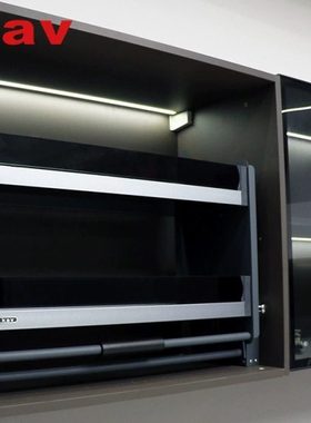 kav吊柜升降式拉篮 橱柜升降拉篮 厨房升降拉篮 吊柜玻璃升降拉篮