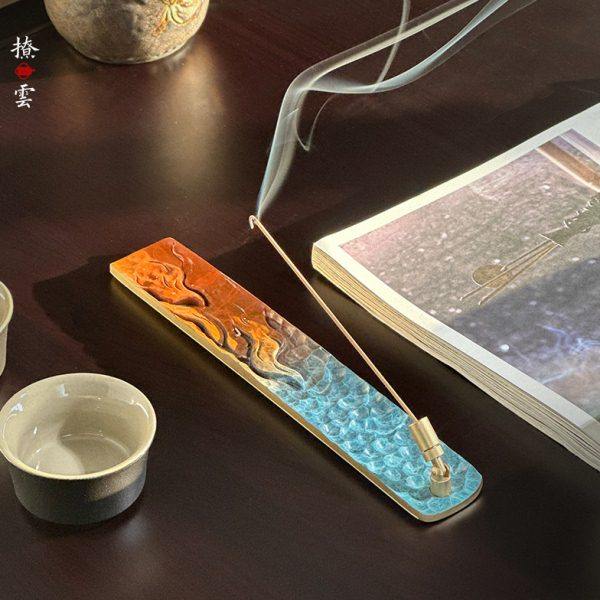 纯铜线香插香座香托卧香炉家用线香底座线香炉檀香盘托插香器点香,家居饰品,香托/香盘/香座/香插,淘宝优惠券,粉丝福利购,淘宝优惠卷