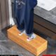 实木脚踏凳洗漱台办公室厨房防滑搁脚凳沙发台阶凳脚踩垫增高凳子