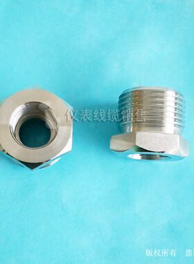 仪表变径补芯接头G3/8内丝转M27*2外丝  G3|8内螺纹转M27*2外螺纹