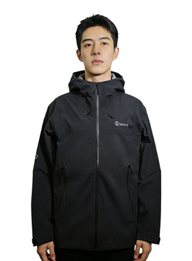 Lalamuly防水防风硬壳冲锋衣户外运动登山腋下拉链男女外套雪山