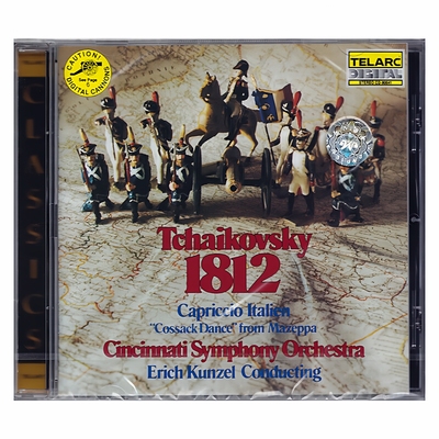 正版进口 柴可夫斯基 1812序曲 孔泽尔 古典发烧 CD唱片
