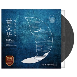 经典 正版 思念 月光下 珍藏LP黑胶唱片 董文华个人实体专辑