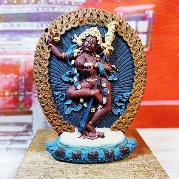 壤巴拉 金刚亥母圣像擦擦摆件 多种圣物合制 精美礼盒装 包邮