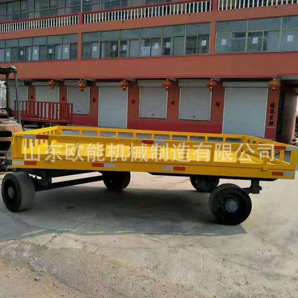 欧能重型牵引平板车 工厂周转牵引式平板拖车 1-30吨按要求,五金/工具,滚筒,淘宝优惠券,粉丝福利购,淘宝优惠卷