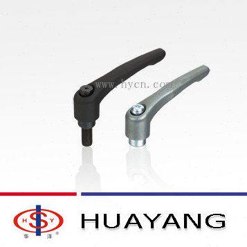 可调位紧定手柄 锌合金紧固手柄 锁紧手柄 可调位手柄HY8310.12-6